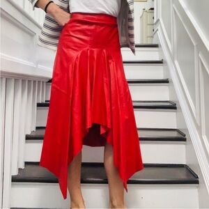 Zara leather skirt